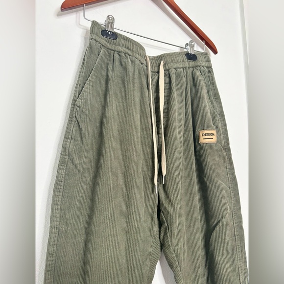 Design Forest Green Corduroy Pants 35” long - Picture 3 of 7